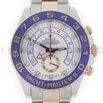 Relógio Rolex Yatch Master II Oyster Perpetual - Ref. 116681 - Caixa em aço e ouro rosa 18k 750 - Pu