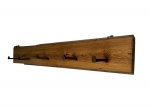 Grande bandeja tipo baú , em madeira pinho de riga , duas alças, nunca usada, mede 60x35