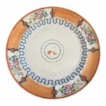 Cia das Indias - Coleção Antônio Villares da Silva , antigo prato em porcelana , prato mede 30 cm
