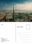 Cartão Postal Dubai, Emirados Arabes Unidos - Burj Kjalifa Bin Zayid , sem uso