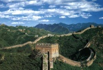 Cartão Postal China - A Grande Muralha de Jinshanling, sem uso