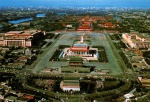 Cartão Postal Pequim, China - Praça Tian An Men (Praça da Paz Celestial), sem uso