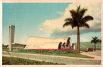Cartão Postal Belo Horizonte, MG - Igreja da Pampulha. Celebre pelo seu estilo revolucionário, Edição do Studio Albuquerque, usado, datado 02/1955
