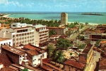 Cartão Postal Maceió, AL -  Vista parcial com Porto e Praias, Editora Paranacart ref. K-1533, sem uso