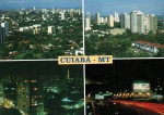 Cartão Postal Cuiabá, MT - Aspecto da cidade, Editora Postais do Brasil ref. 08, sem uso