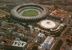 Cartão Postal Rio de Janeiro, RJ - Vista aérea do Estádio Mauro Filho (Maracanã), Editora Edicard ref. 350-259, sem uso
