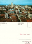 Cartão Postal Ponta Grossa, PR - Vista parcial, Editora Mercator ref. 17, usado