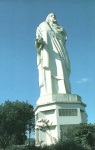 Cartão Postal União da Vitória, PR - Imagem do Cristo, Fiti Iris, sem uso