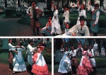 Cartão Postal Vacaria, RS - C.T.G. `Porteira do Rio Grande`, Promotora dos Rodeios Criolos Internacionais (Trajes típicos), Editora Postal Cultural, sem uso