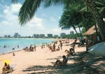 Cartão Postal  Maceió, AL - Praia da Pajusara, Editora Edicard ref. 160-40, usado