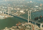 Cartão Postal Xangai, China - Nanpu Bridge, sem uso