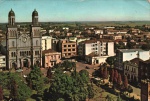 Cartão Postal Passo Fundo, RS - Vista geral parcial, Editora Paranacart ref. K-1038, sem uso