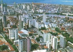 Cartão Postal Recife, PE - Vista aérea parcial, Editora Paranacart ref. 48, usado