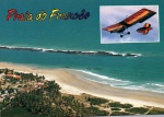 Cartão Postal Marechal Deodoro, AL -  Praia do Francês, uma das mais belkas do Brasil, Editora Postais do Brasil ref. 40, sem uso