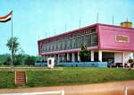Cartão Postal Ciudad Pre. Stroessner, Paraguay - Aduana del Paraguay, Puente Internacopnal da Amizade, Editora Paranacart ref. K-1473, sem uso