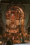 Cartão Postal Salvador, BA - Interior da Igreja Senhor do  Bonfim, Editora Edicard ref. 200-58, sem uso