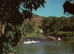 Cartão Postal Valença, RJ - Cachoeira do Ronco D`Água, Editora Ambrosiana ref. 5739, sem uso