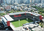 Cartão Postal Curitiba, PR - Estádio Joaquim Américo (Baixada), Clube Atlético Paranaese, ref.100, sem uso