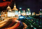 Cartão Postal Xangai, China -  The Bund - new vs old views of Xangai, sem uso