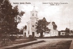 Cartão Postal Itajahy, SC - Igreja Matriz  (Foto reprodução), Edição Schmittstampos ref. 197, sem uso