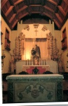 Cartão Postal São Paulo, SP - `Pateo do Colégio`, Altar Mor da Capela, Editora Postais do Brasil ref. 09, sem uso