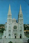 Cartão Postal Fortaleza, CE - Catedral de Fortaleza, Editora Ambrosiana ref.  3492, usado
