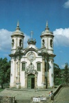 Cartão Postal Ouro Preto, MG - Igreja de São Francisco de Assis Editora Itafoto ref. 20, sem uso