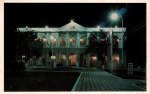 Cartão Postal Asuncion, Paraguay - Noches de Asuncion - Congreso Nacional, Foto de Adolfo Maria Friedrich, usado, datado 24/10/1979