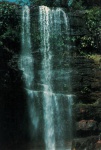 Cartão Postal Sete cidades, PI - Cascata no Parque das Sete Cidades, Editora Mercator ref. 09, usado