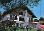 Cartão Postal Campos do Jordão, SP - Augustus Hotel, Editora Brasilcolor, sem uso