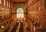 Cartão Postal Belém, PA - Interior da Basilica de Nossa Senhora de Nazaré, Editora Edicard ref. 600-22A, sem uso