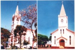 Cartão Postal Sertãozinho, SP - Igreja Matriz Nossa Senhora Aparecida, Foto Adilson Lopes, April de 2004, sem uso