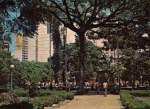 Cartão Postal Porto Alegre, RS - Praça da Alfândega - Monumento a Gal. Osório, Editora Ambrosiana ref. 933, sem uso