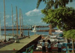 Cartão Postal Porto Alegre, RS - Clube Veleiro do Sul, Editora Mercator ref. 73, sem uso