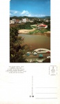 Cartão Postal Blumenau, SC - Prainha - Ponta Aguda, Editora Paranacart ref. 57, sem uso 