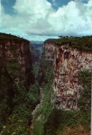Cartão Postal Cambará do Sul, RS - Vista parcial do `Camyon do Taimbézinho`, Editora Mercator ref. E-116, sem uso