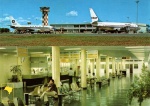 Cartão Postal Goiania, GO - Aeroporto Santa Genoveva, Editora Edicard ref. 100-V-01, sem uso