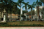 Cartão Postal Petrópolis, RJ - Praça Dom Pedro II. Editora Mercator ref. 07, sem uso
