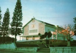Cartão Postal Uurssanga, SC - Igreja Matriz e Praça, Editora Brasil Cultural ref. 046-79, usado