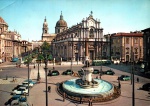 Cartão Postal Catania, Italia - Catedral Square, ref. 7, sem uso