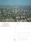 Cartão Postal Campo Grande. MS - Vista aérea dfa cidade Morena, Editora Paranacart ref. 22, sem uso