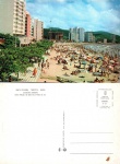 Cartão Postal Balneário Camboriú, SC - Vista parcial da mais bela praia do sul, Editora Paranacart ref. 26, sem uso