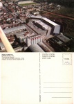 Cartão Postal Caxias do Sul, RS - Vista aérea da Estação Rodoviária, a mais  moderna do interior do Rio Grande do Sul, Editora Mercator ref. R-1804, sem uso
