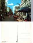 Cartão Postal Curitiba, PR - Rua 15 de Novembro, Editora Edicard ref; 650-35, sem uso