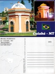 Cartão Postal Cuiabá, MT -  `Bica do Mundéu`. Praça Bispo Dom José, Editora Cartão Mariano ref. 24, sem uso