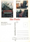 Cartão Postal São Paulo, SP - Aspectos do MASP - Museu de Arte de São Paulo, localizado na Av. Paulista, Editora Postais do Brasil ref. 108, sem uso