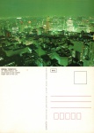 Cartão Postal São Paulo, SP - Vista noturna da cidade, Editora Mercator ref. 47, sem uso
