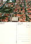 Cartão Postal Garça, SP - Vista aérea parcial, Editora Mercator ref. E-1833, sem uso