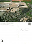 Cartão Postal Indianapolis, IN, USA -  Indianapolis International Airport,  ref. P-5011, sem uso