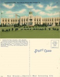 Cartão Postal New Orleans, LA, USA - Administration Building, ref. 71857, sem uso